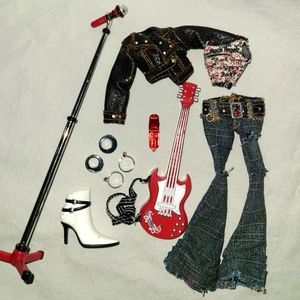 Bratz Rock Angels Outfit & Accessories